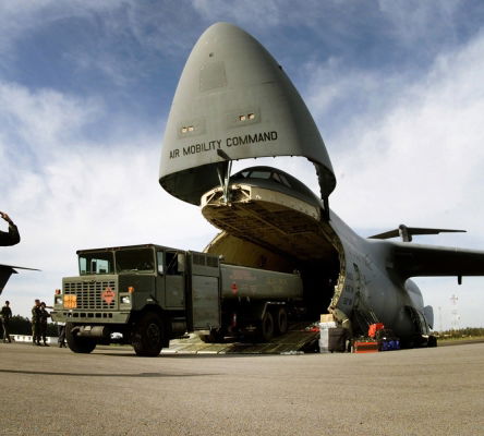 C-5 Galaxy Cargo Deck