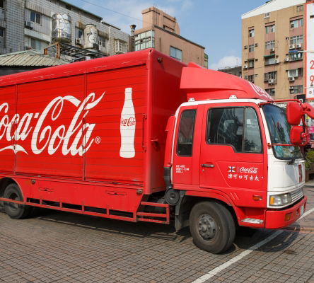 Coca-Cola Delivery Trucks
