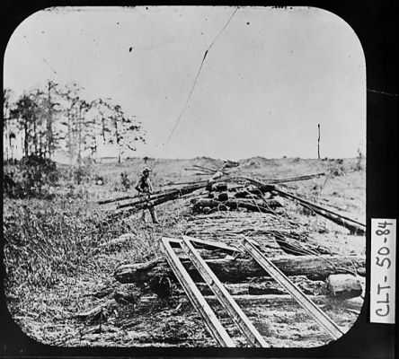 Destroyed Railroad, 1864