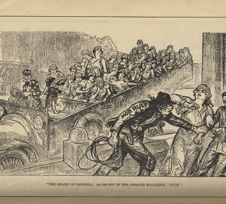 Frontispiece from Watson’s Jeffersonian Magazine