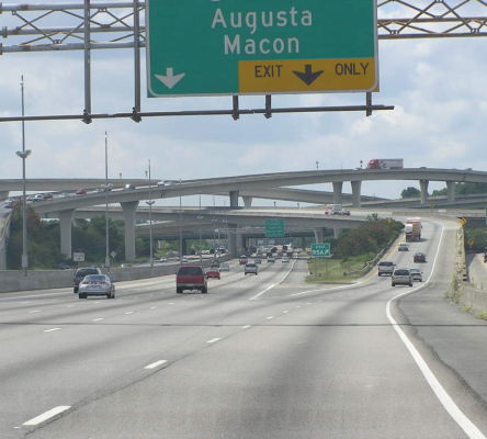 Spaghetti Junction in Atlanta