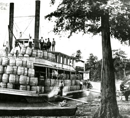 Steamboat at Hawkinsville