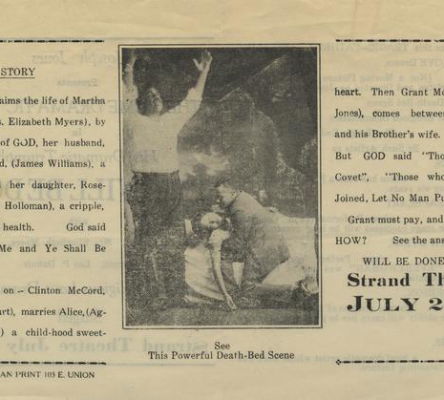 Thy Will Be Done Handbill