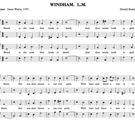 Windham sheet music